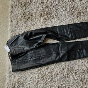 Brand new top shop pleather black leggins
